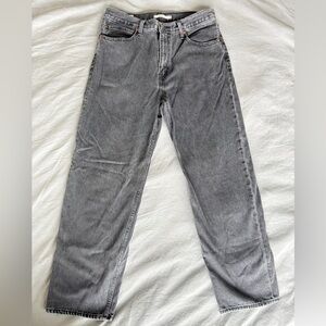 Levi's dad Jeans in washed black / grey